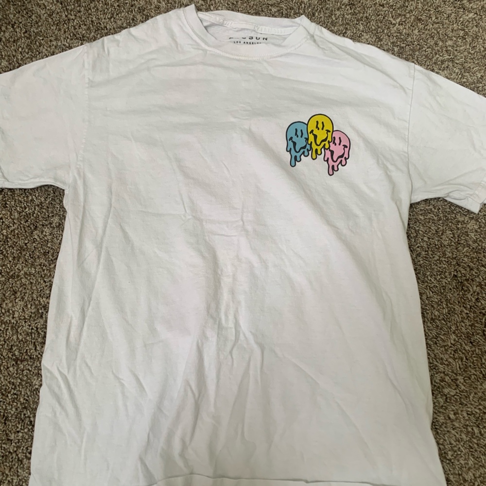 White graphic tee from Pacsun. Men’s size medium